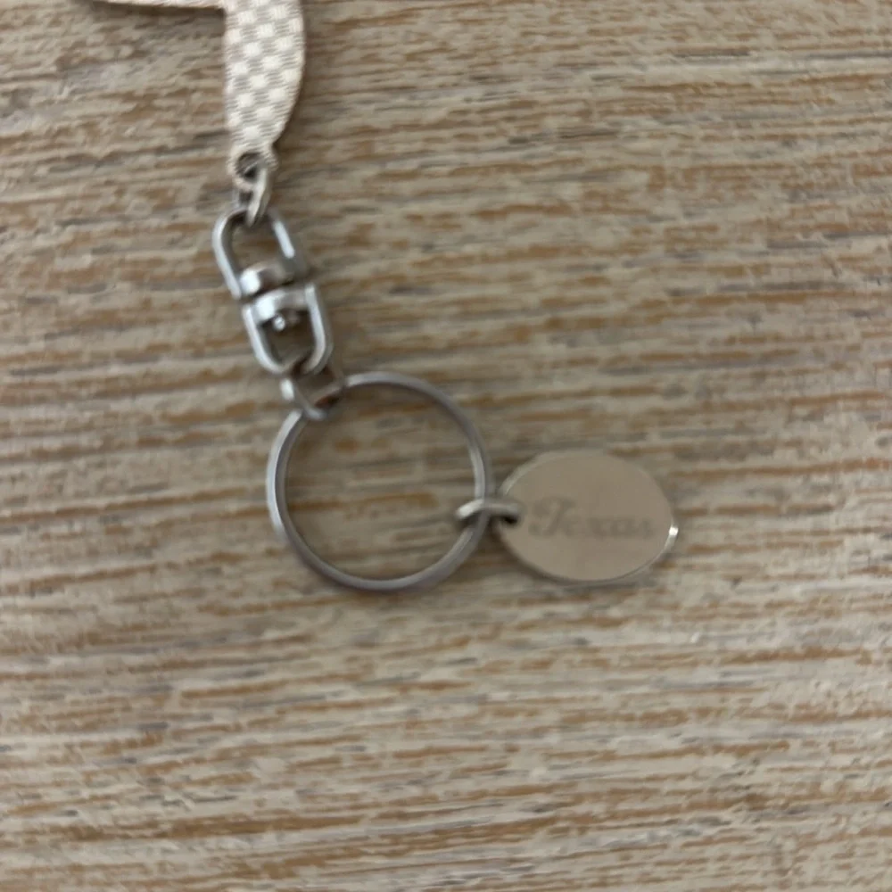 Gold Cowboy Hat Keychain